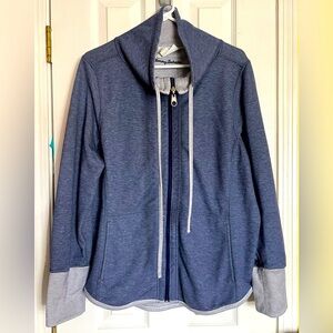 TOMMY BAHAMA  Reversible, Full Zip Sweater Gray‎  Women’s Sz XL